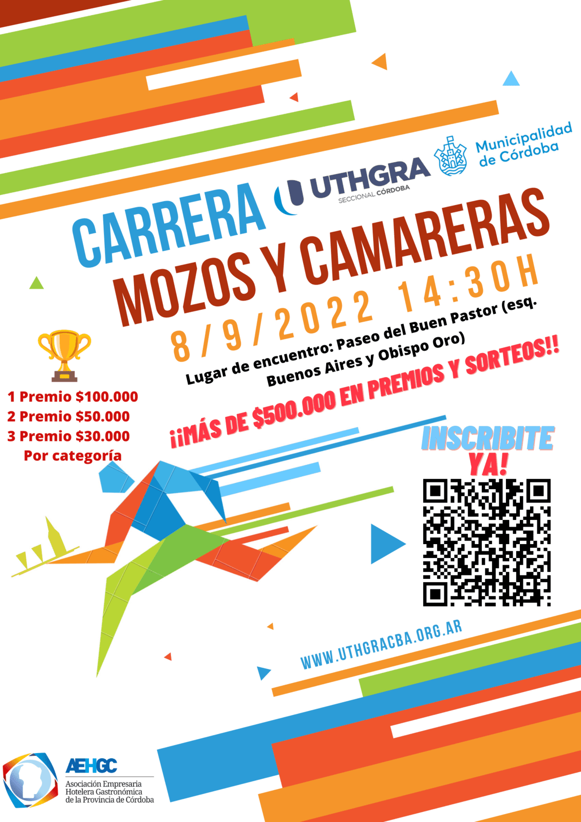 Inscripción y Reglamento Carrera de Mozos y Camareras 2022